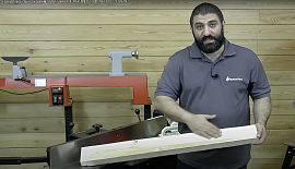 Обработка заготовок на фуговальном станке LAGUNA SHEARTEC II PP8